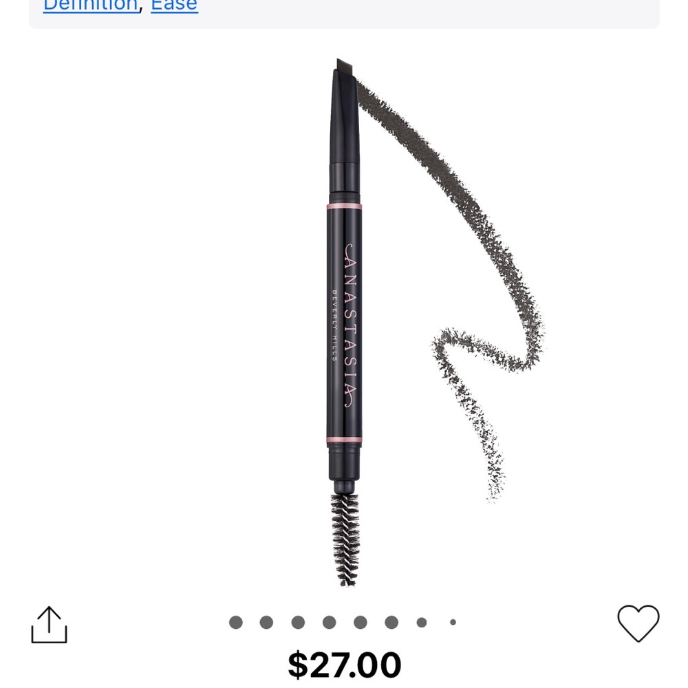 BRAND NEW NEVER USED ANASTASIA BEVERLY HILLS
Brow Definer 3-in-1 Eyebrow Pencil